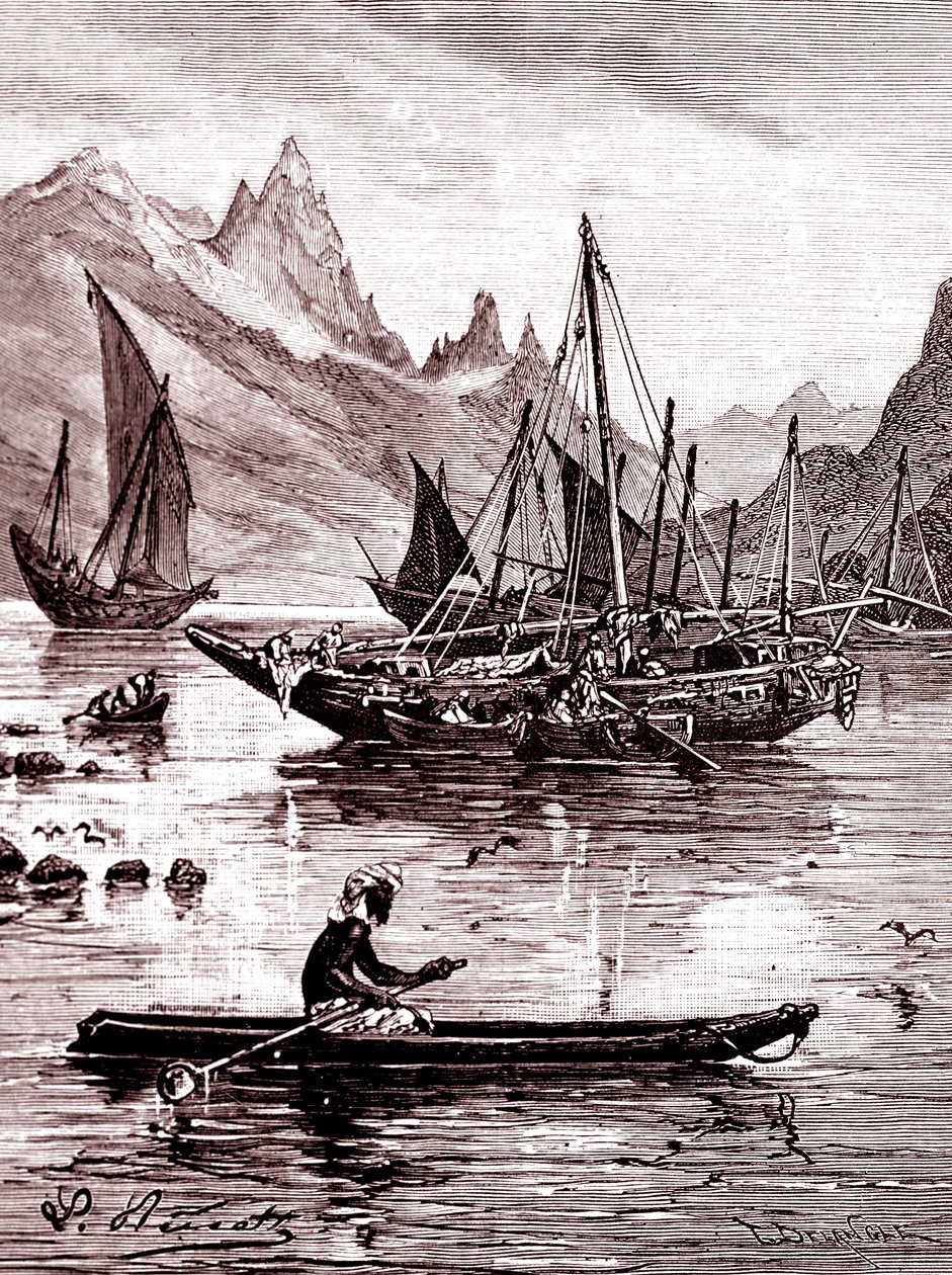 The Red Sea by Hippolyte Leon Benett