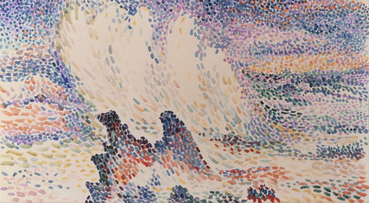 Study of Waves by Hippolyte Petitjean