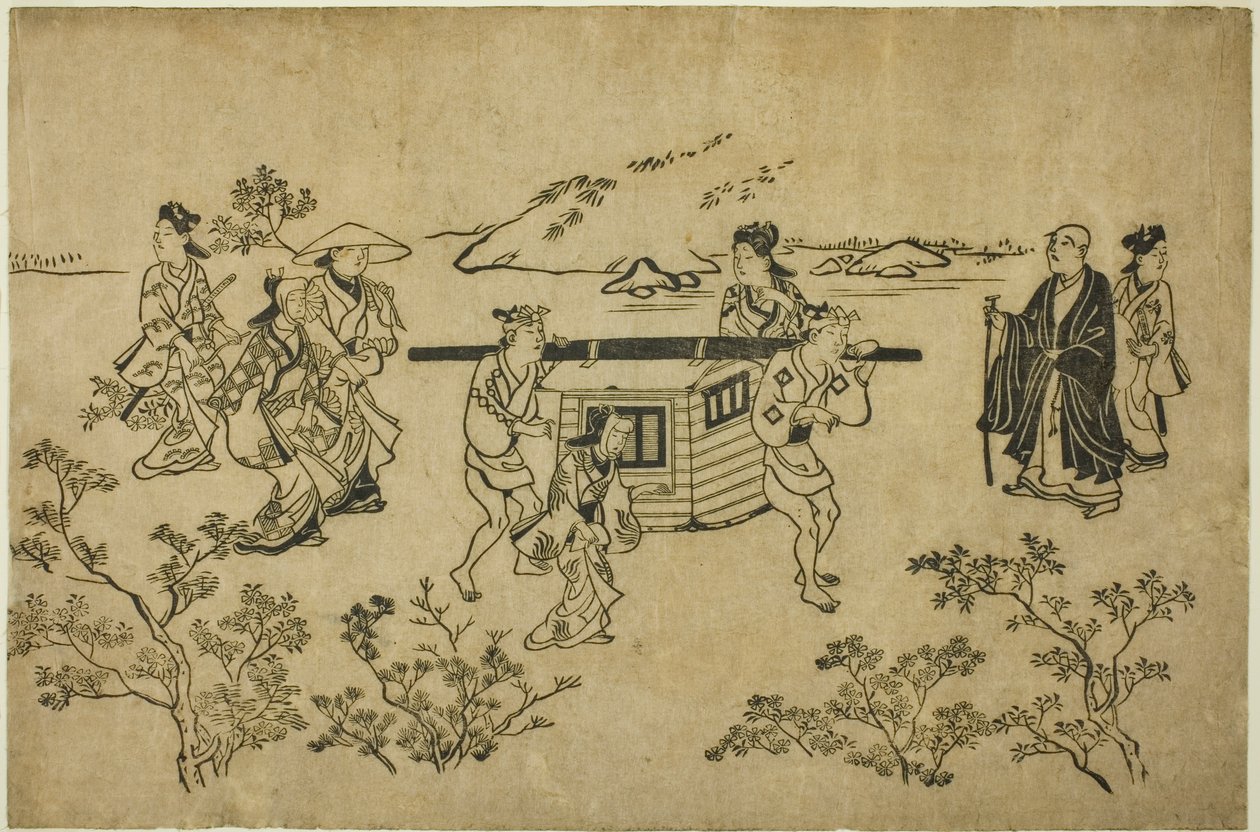 A Passing Palanquin, from the series 