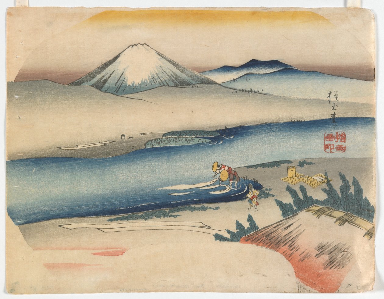 Mount Fuji, Edo period, c.1840 by Hogyoku