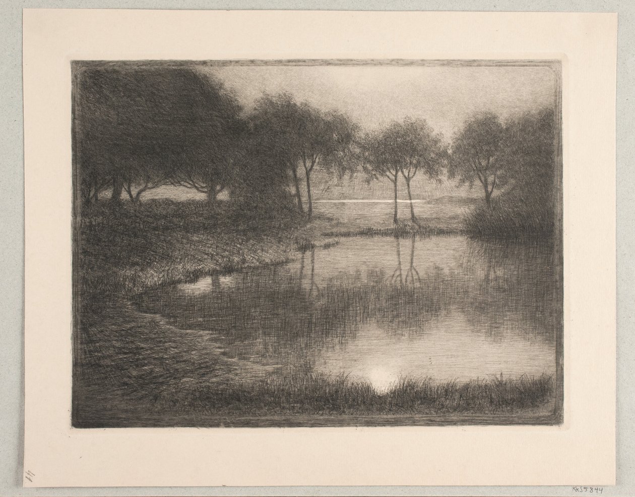 Moonlight by Holger Valdemar Rasmussen Magaard