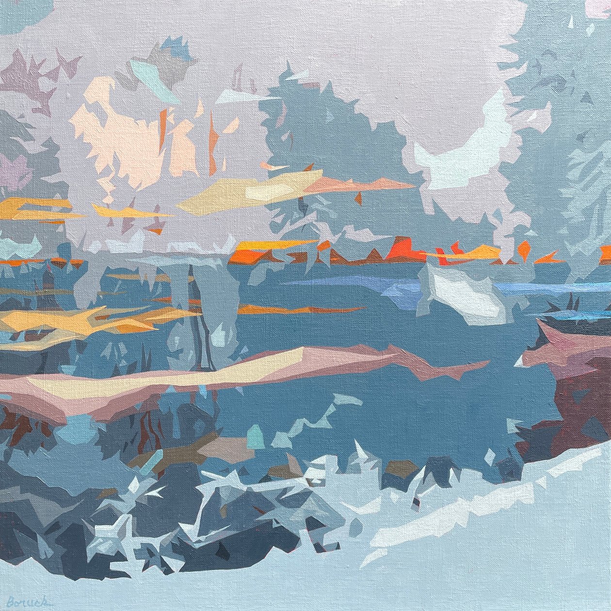 Landscape Obscura #5, 2023 by Holly Boruck