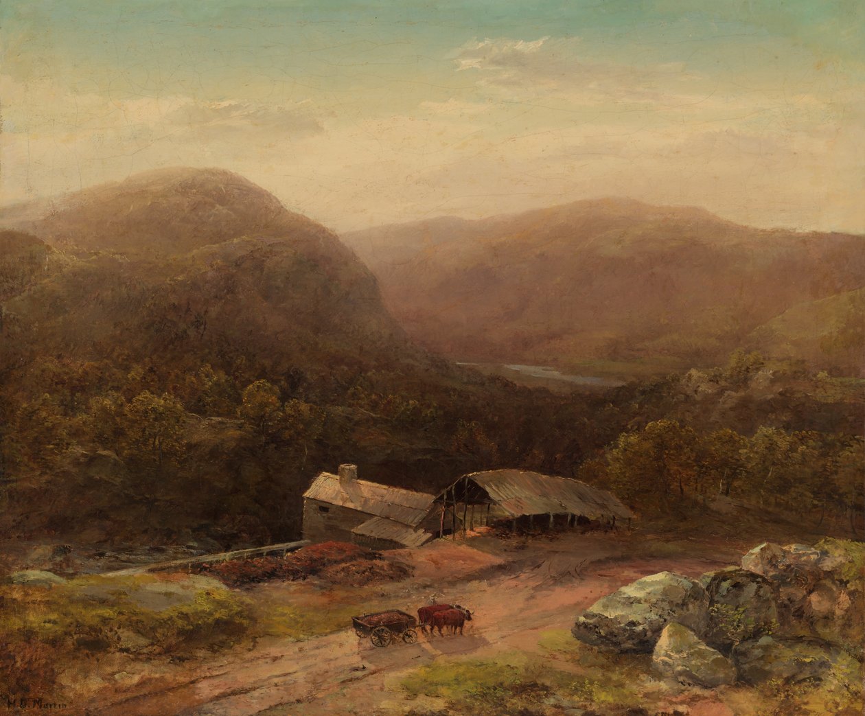 In the Housatonic Valley by Homer Dodge Martin