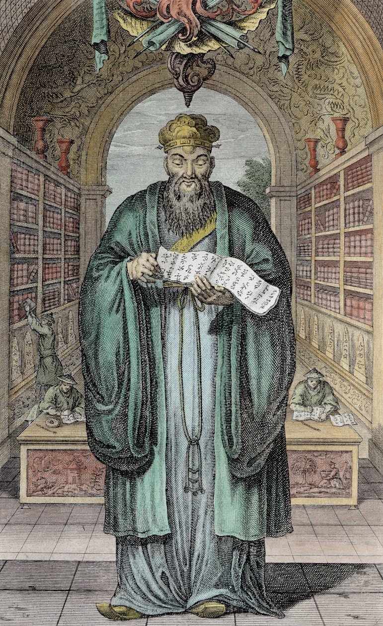 Kong-Fu-Tse, or Confucius, the Most Celebrated Philosopher of China ...