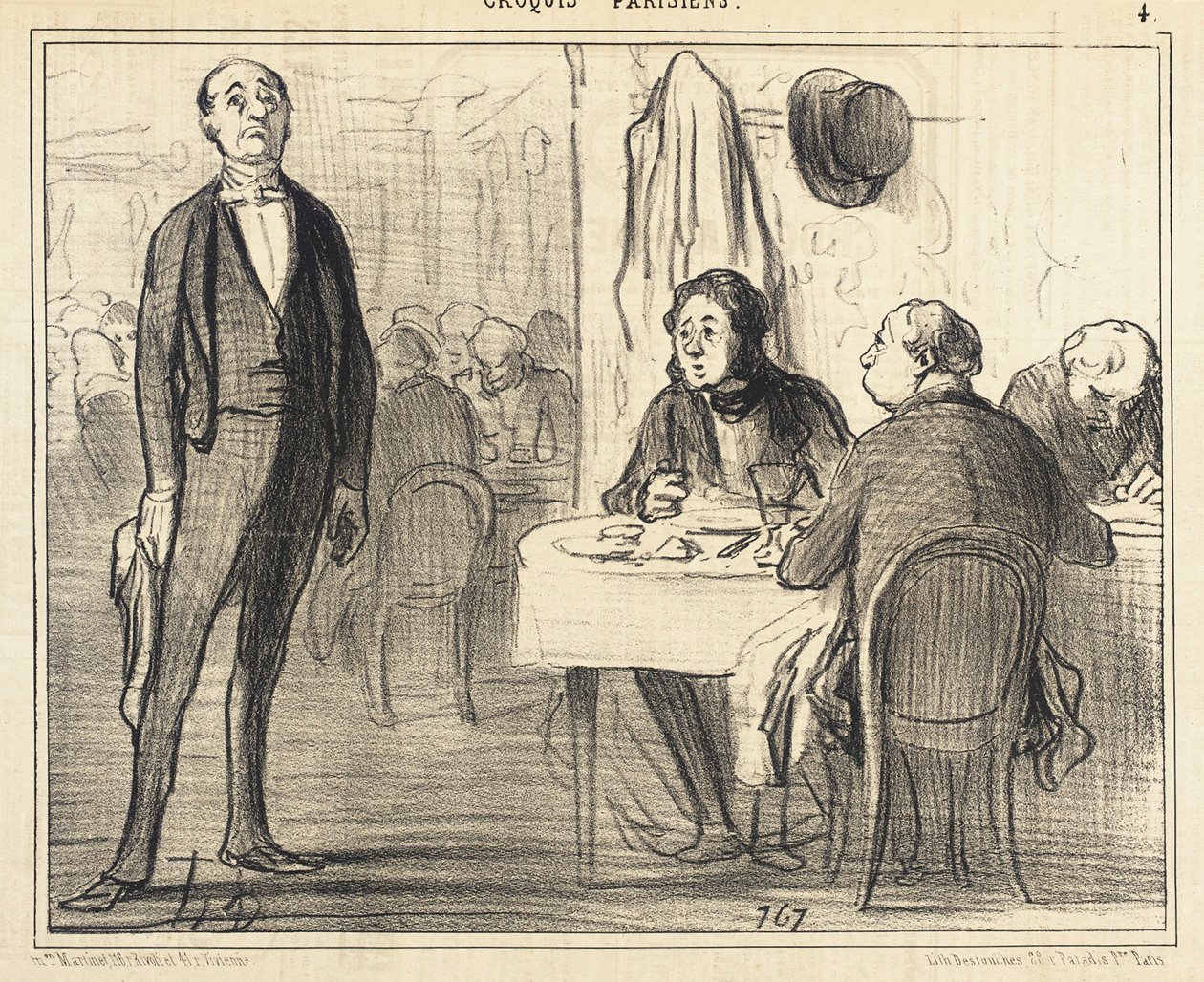 Is It the Boy... by Honoré Daumier