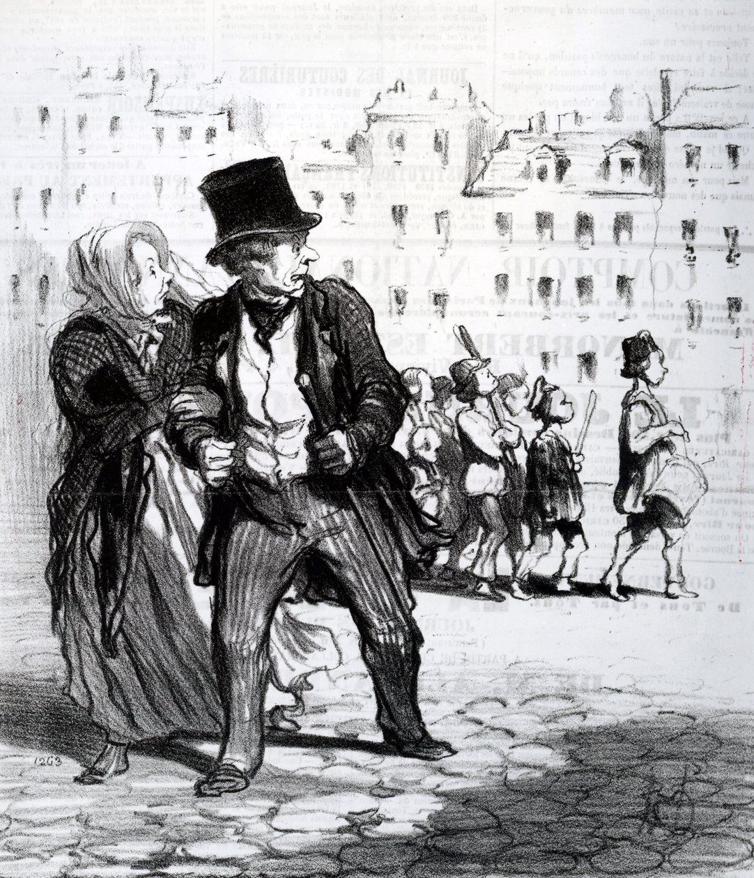 Le Alarmistes et les Alarmes, Illustration from 