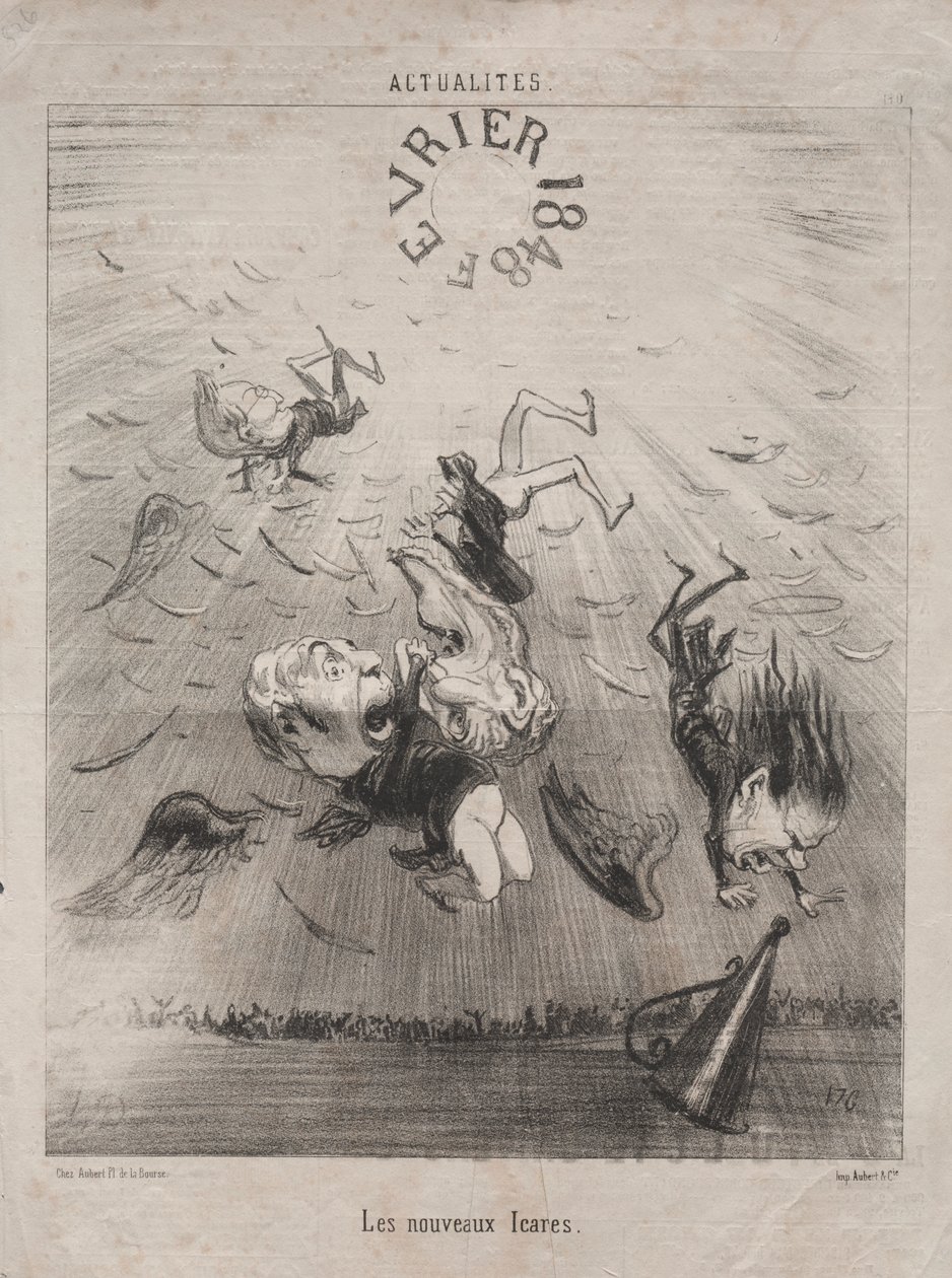 Actualities (No. 140): The New Icarus by Honoré Daumier