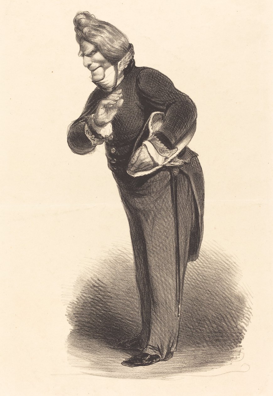 Admiral Verhuel by Honoré Daumier