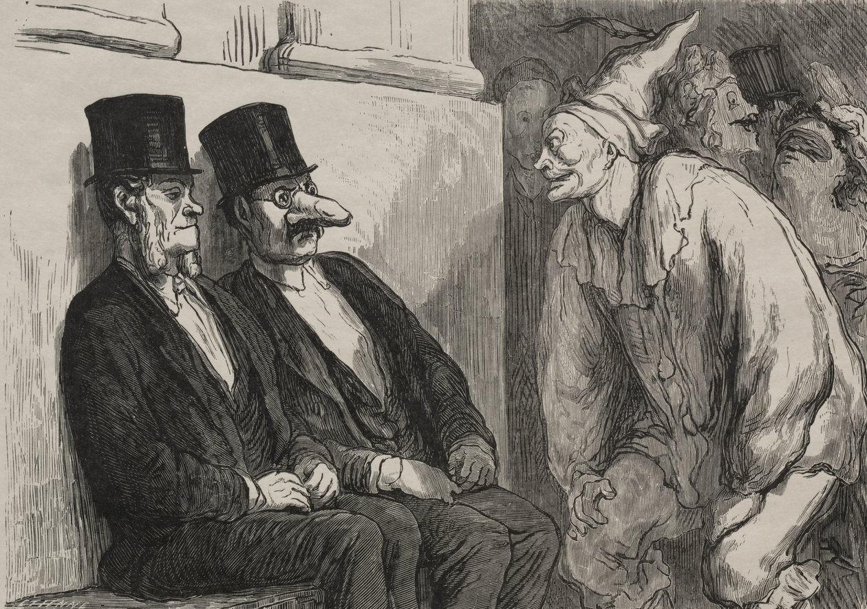 At the Opera Ball: You Amuse Yourself Too Much by Honoré Daumier