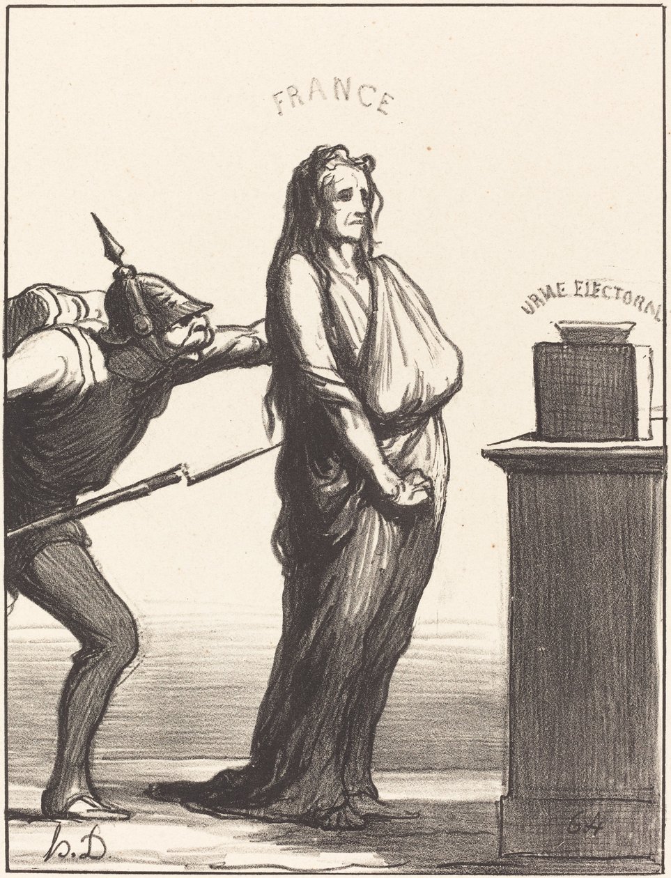 What Some Newspapers Would Call... by Honoré Daumier