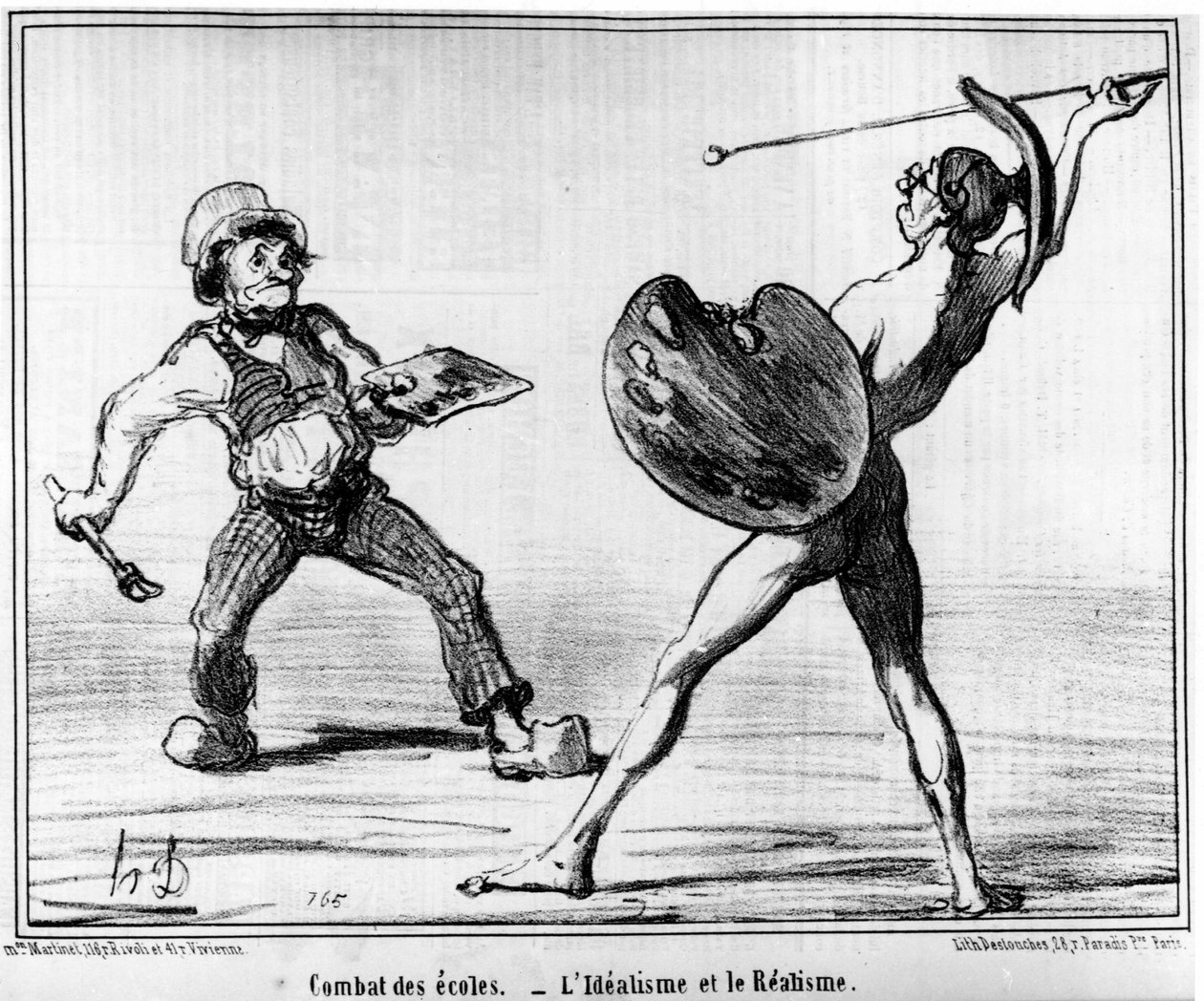 Combat of Schools: Idealism and Realism, from 