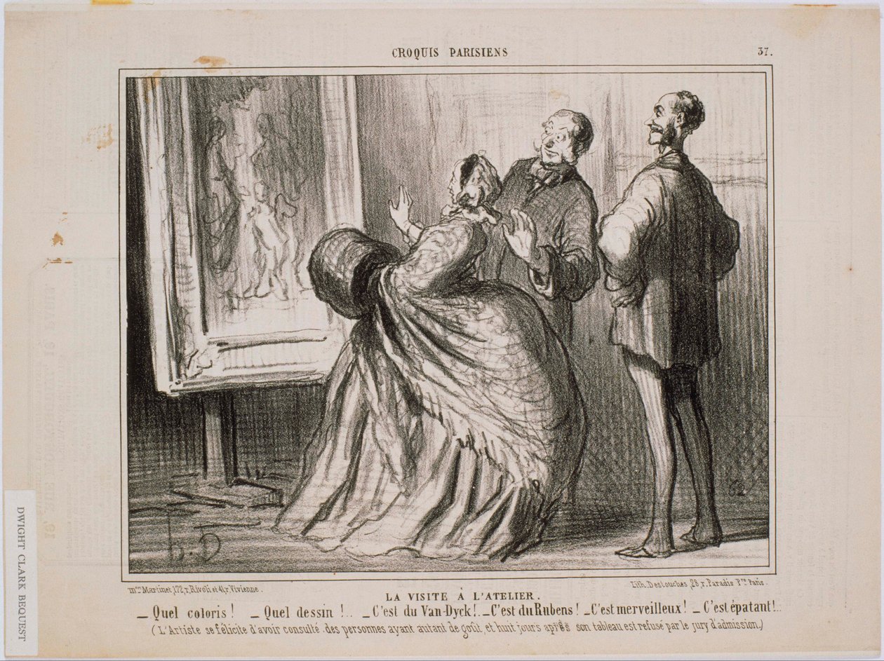 Parisian Sketches by Honoré Daumier