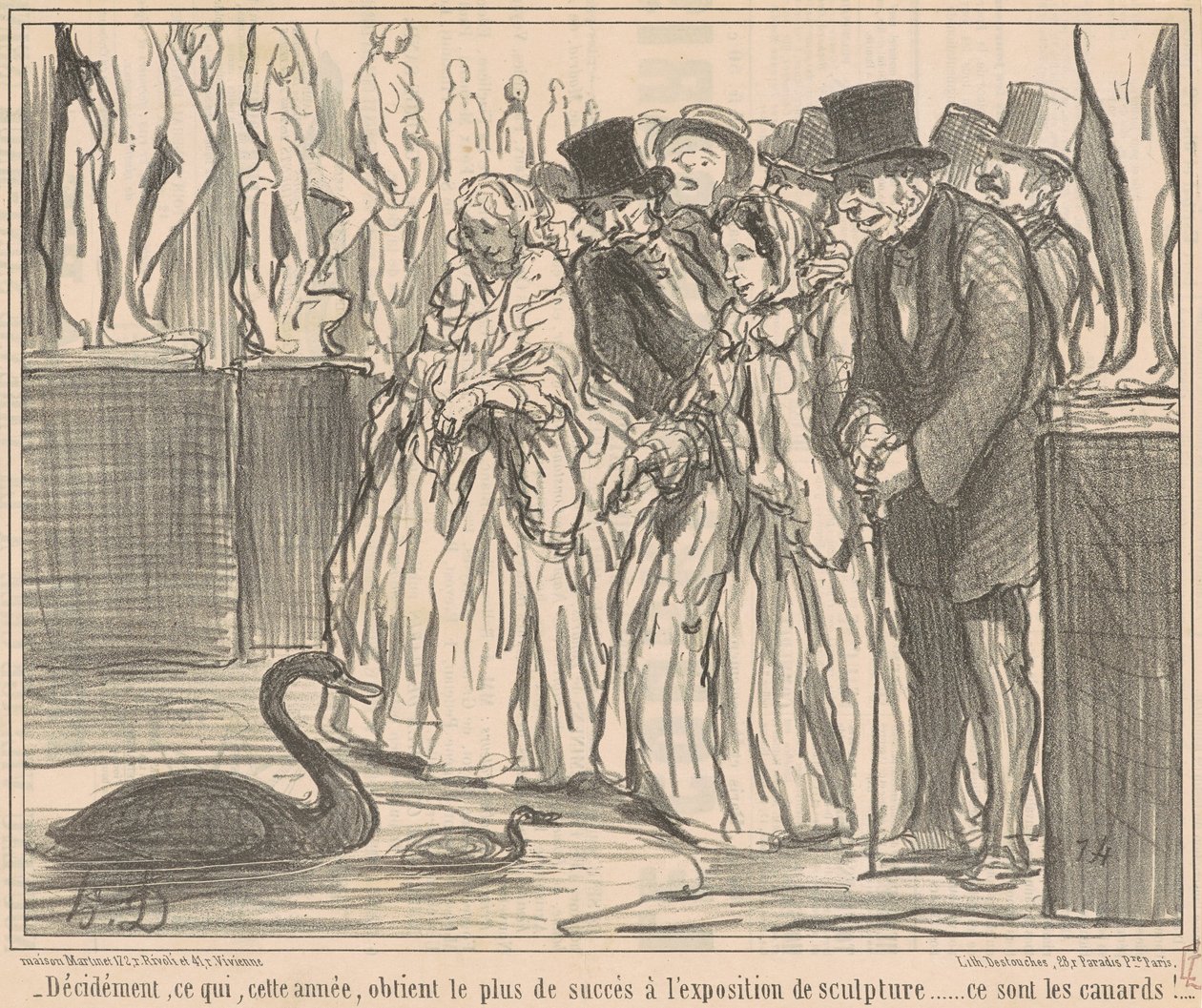 Decidedly, what, this year, obtains ... by Honoré Daumier