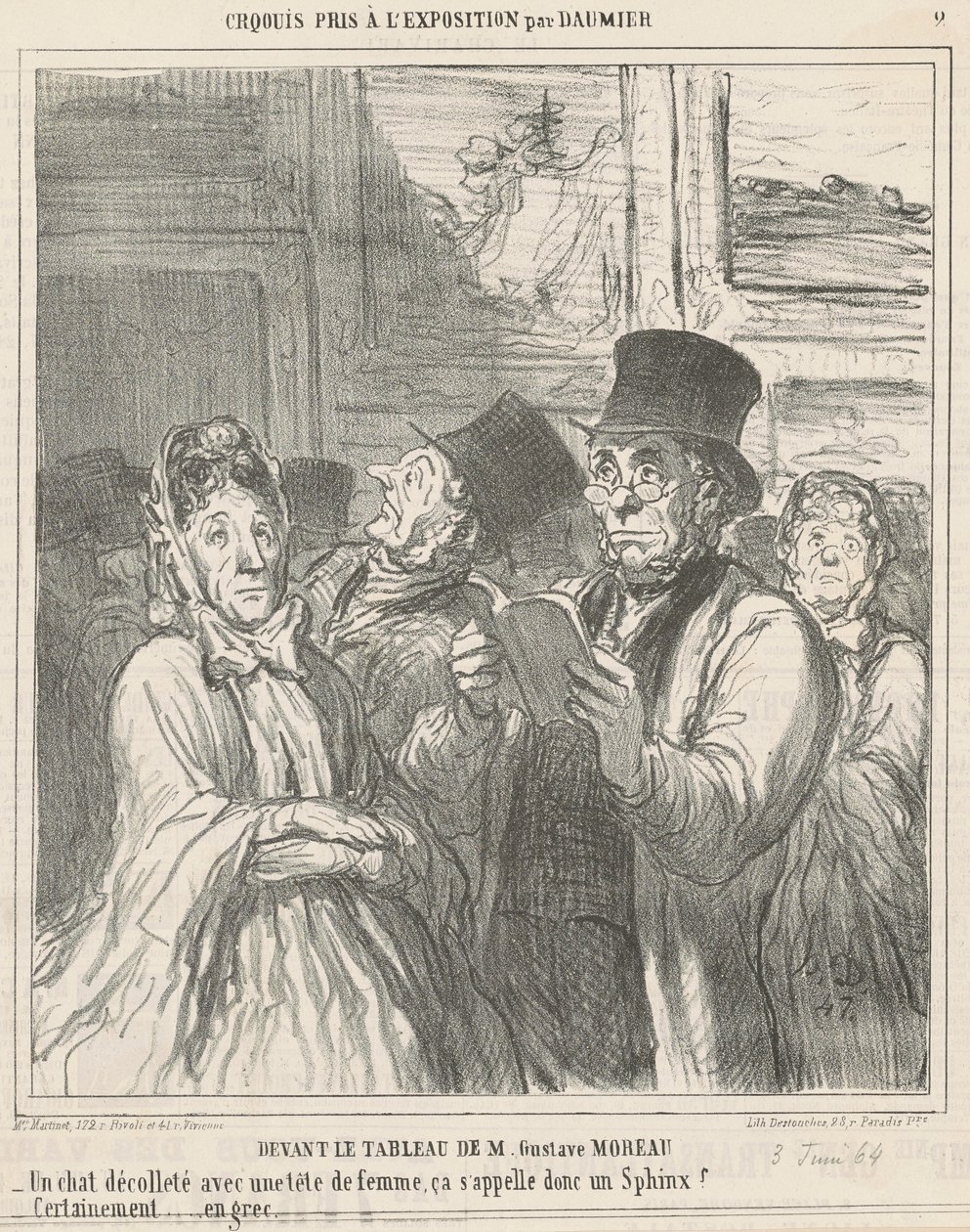 In Front of Mr. G. Moreau