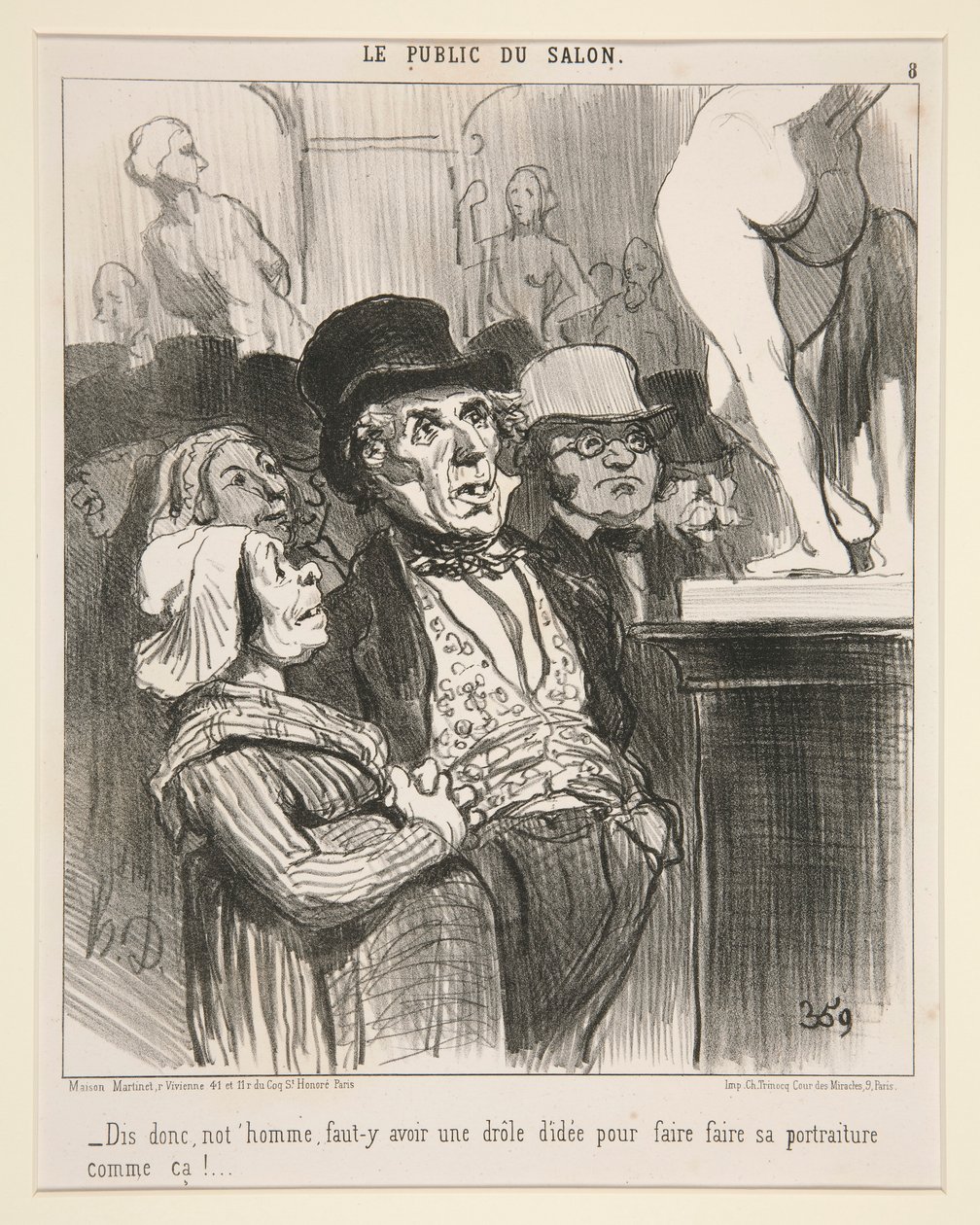 Dis donc, not by Honoré Daumier