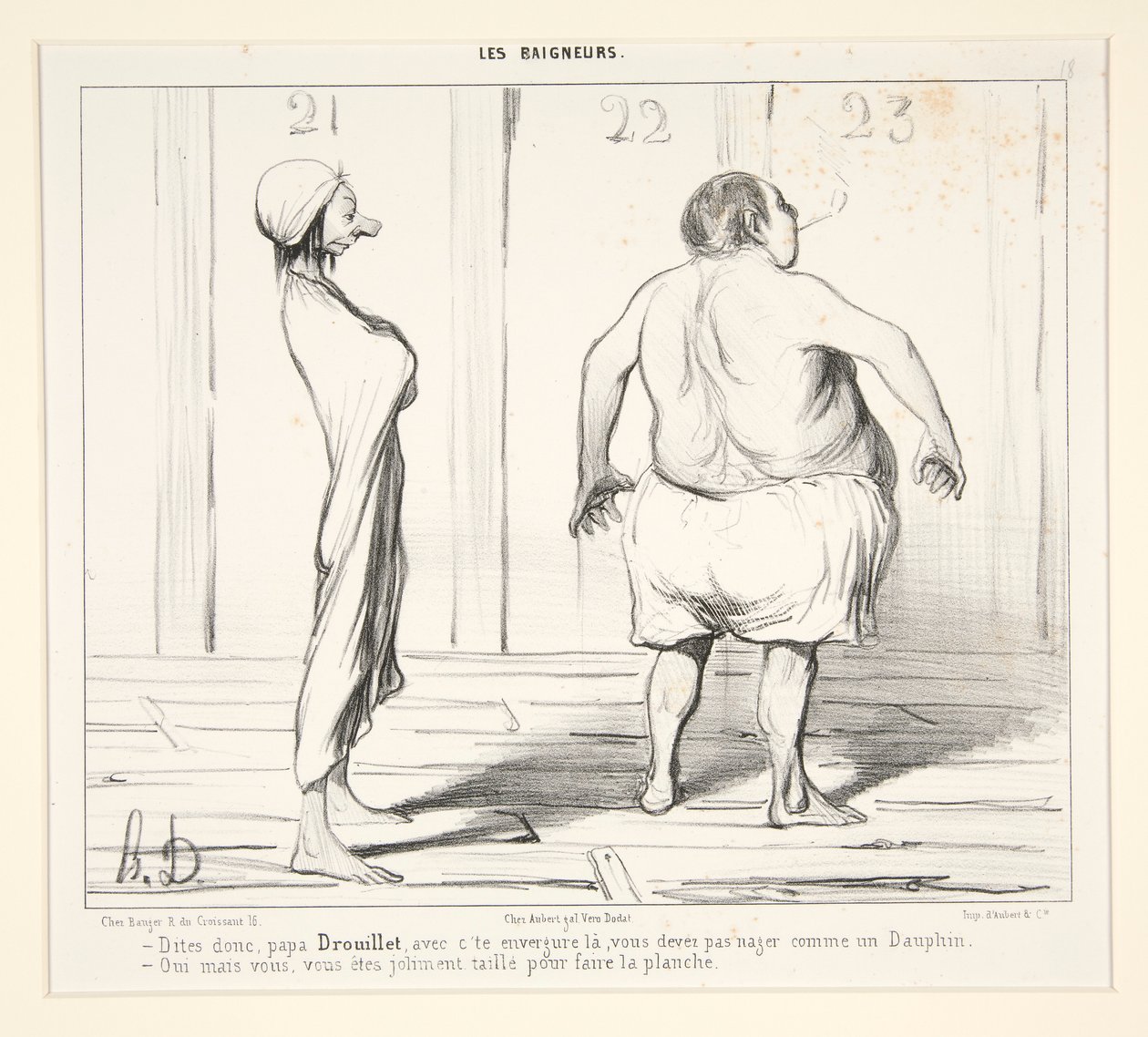 Say, Papa Drouillet, with c by Honoré Daumier