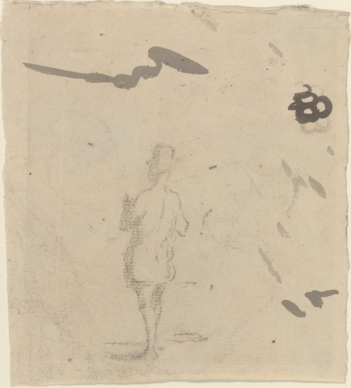 Figure of a Man by Honoré Daumier