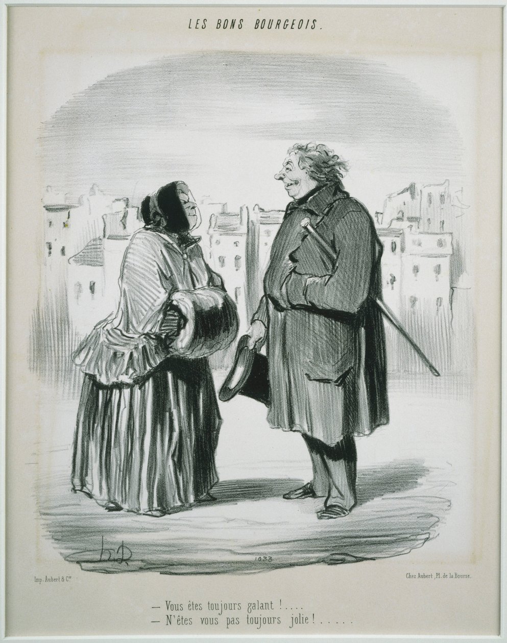 The Good Bourgeois by Honoré Daumier