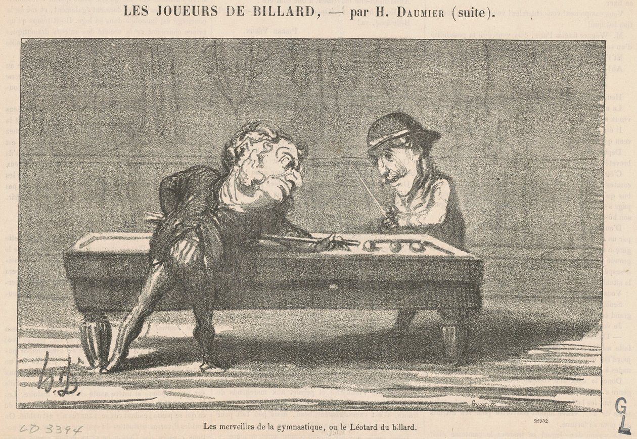 The Wonders of Gymnastics by Honoré Daumier