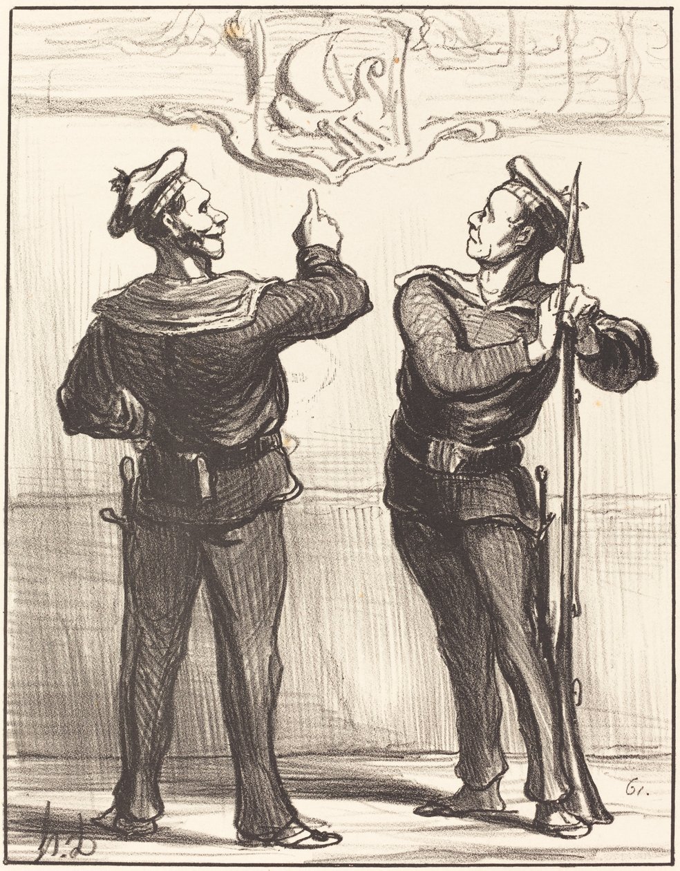 We would never have suspected all the same... by Honoré Daumier