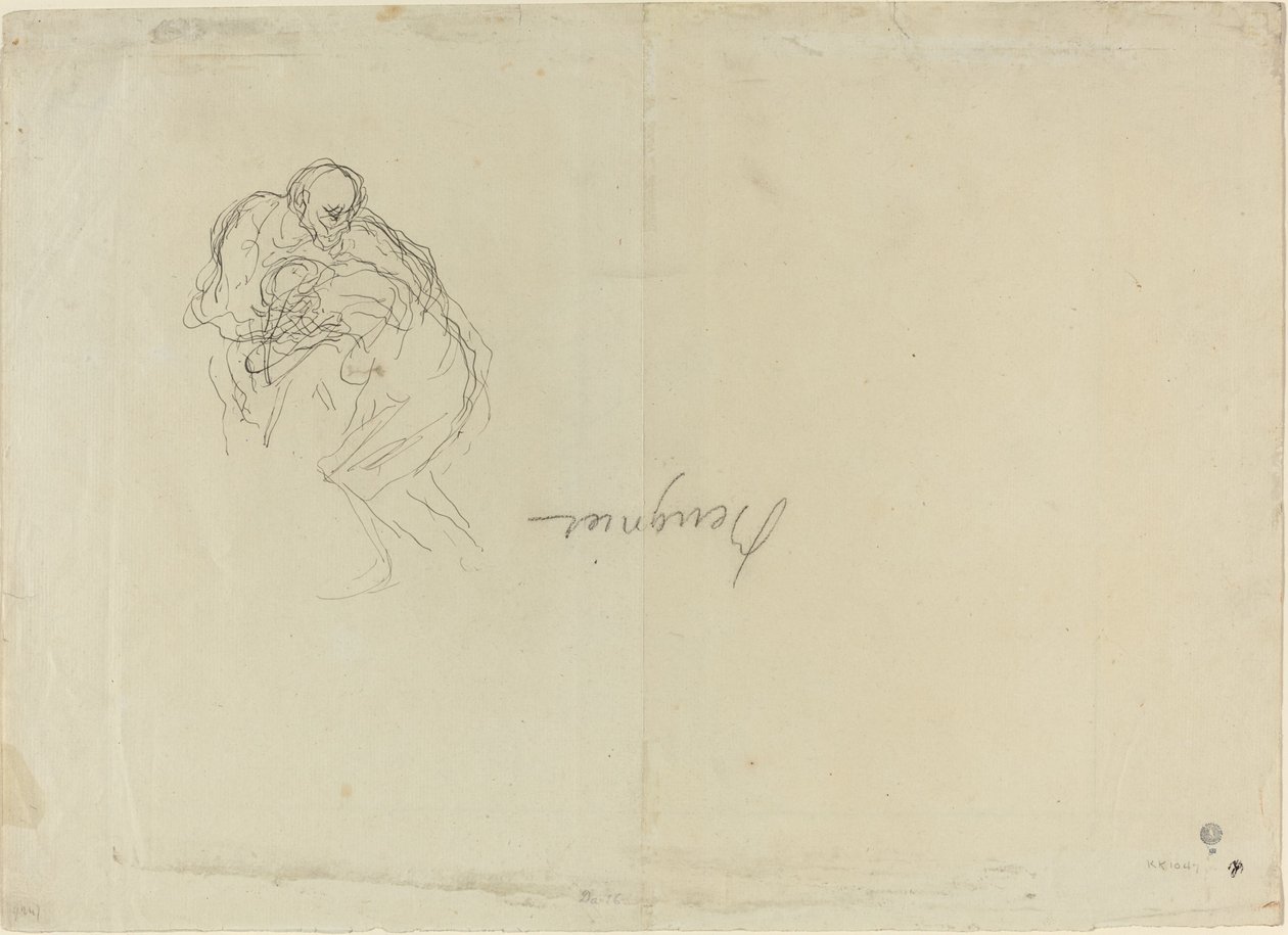 The Prodigal Son by Honoré Daumier