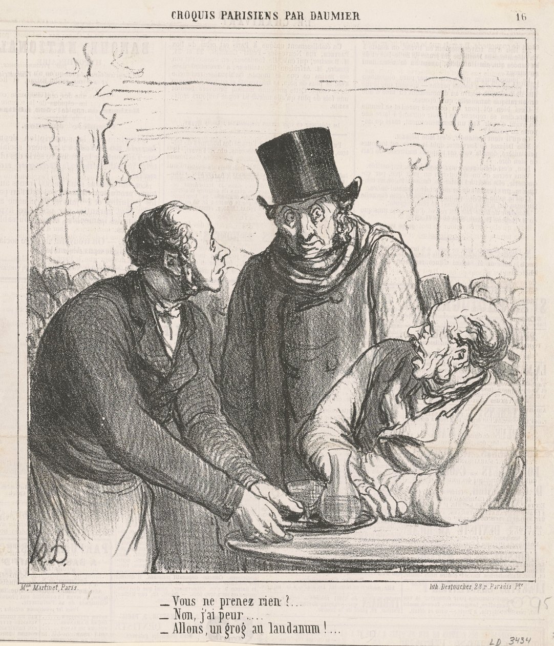 You Take Nothing? by Honoré Daumier