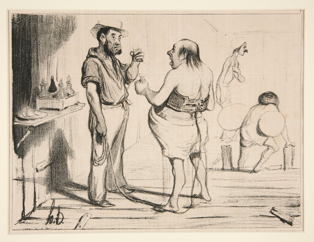 You See, Bourgeois, You Are Just in the... by Honoré Daumier