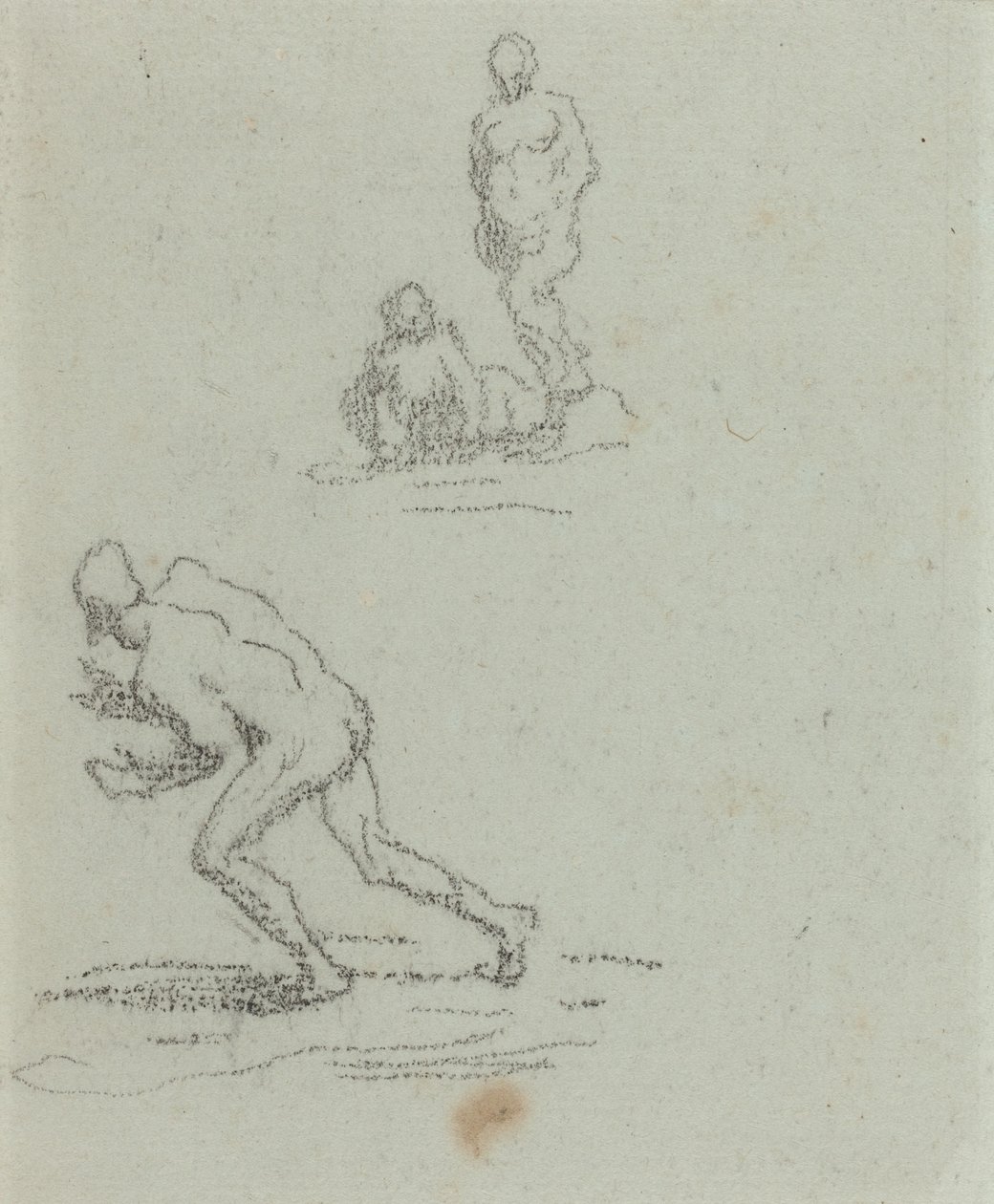 Bathers by Honore Daumier