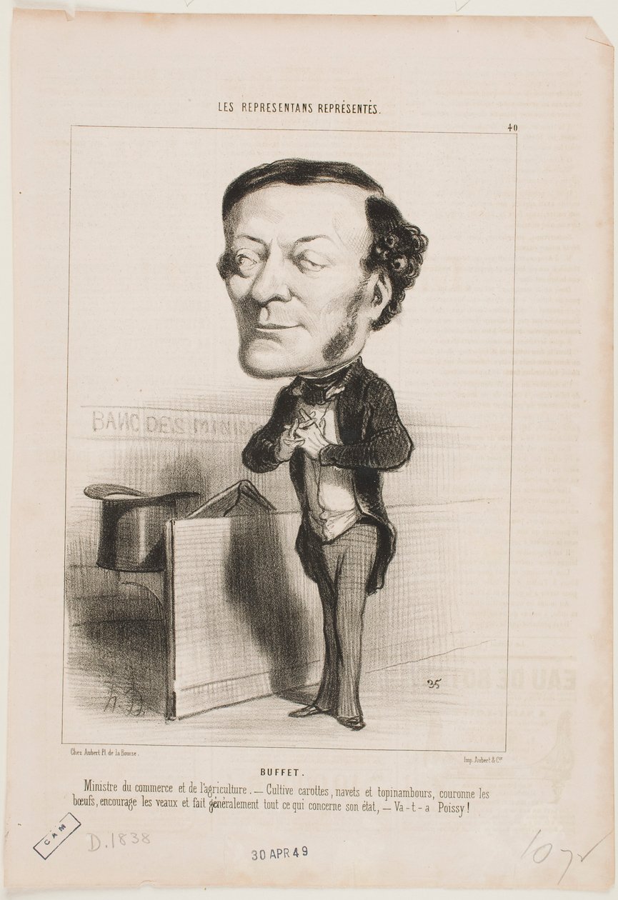 Buffet by Honoré Daumier