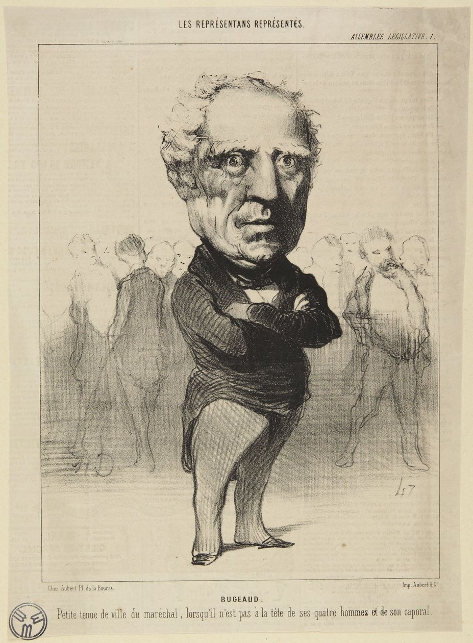 Bugeaud by Honoré Daumier