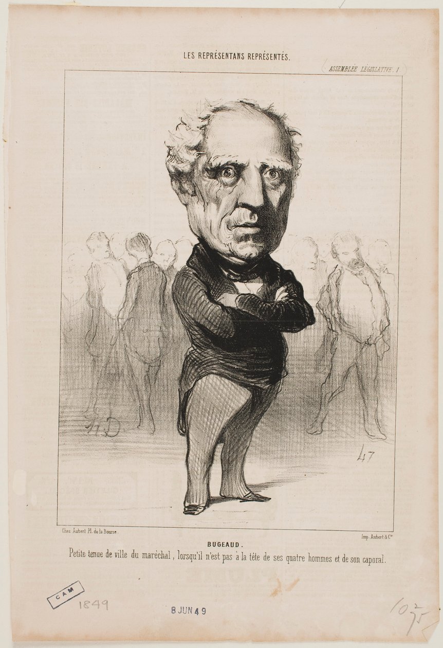 Bugeaud by Honoré Daumier