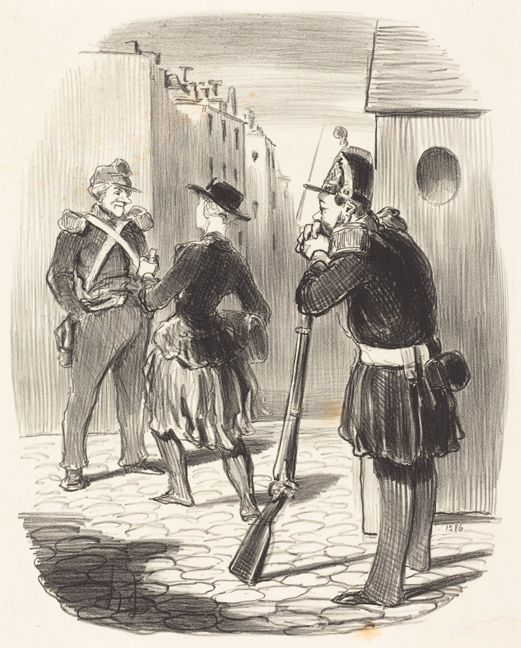 That Damned Pigochard... by Honoré Daumier