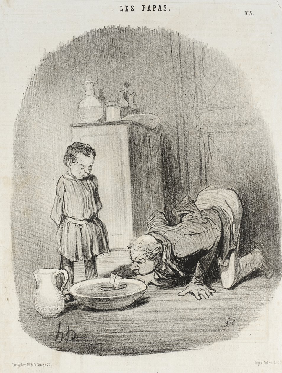 How to Give Young People a Taste for Navigation by Honoré Daumier