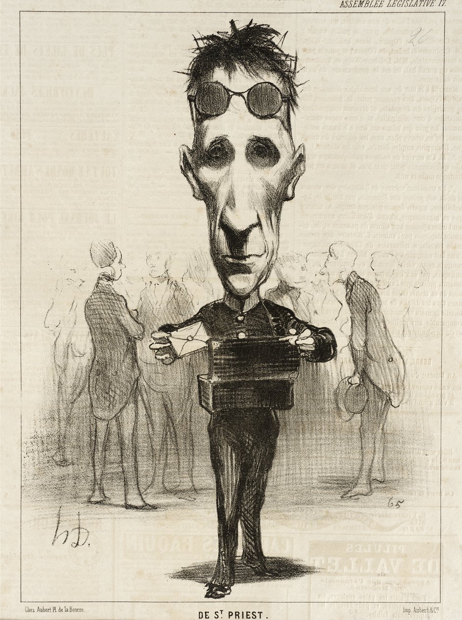 De St. Priest by Honoré Daumier