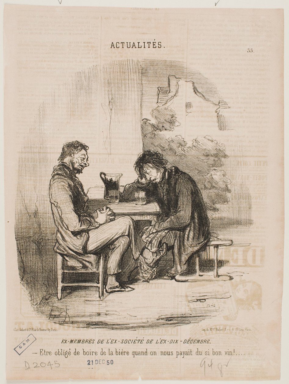 EX MEMBERS by Honoré Daumier