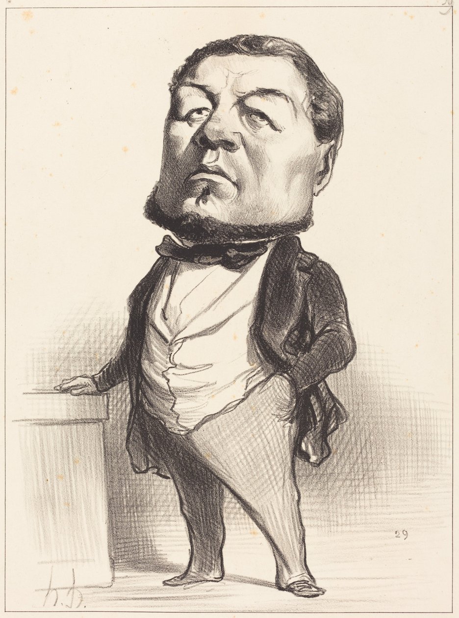 F.J. Ducoux by Honoré Daumier