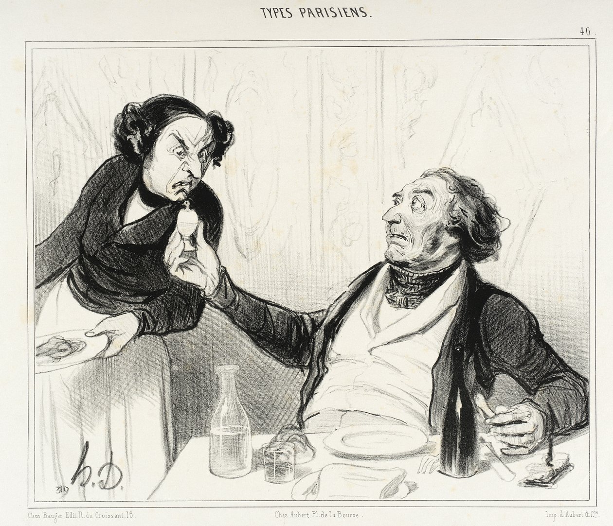 Boy, what is that? by Honoré Daumier