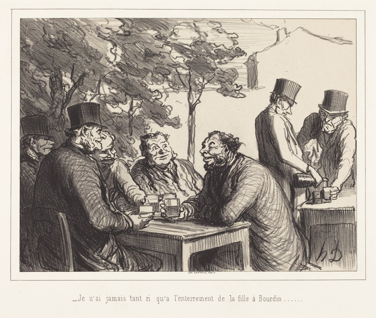I Have Never Laughed So Much as at the Funeral of Bourdin