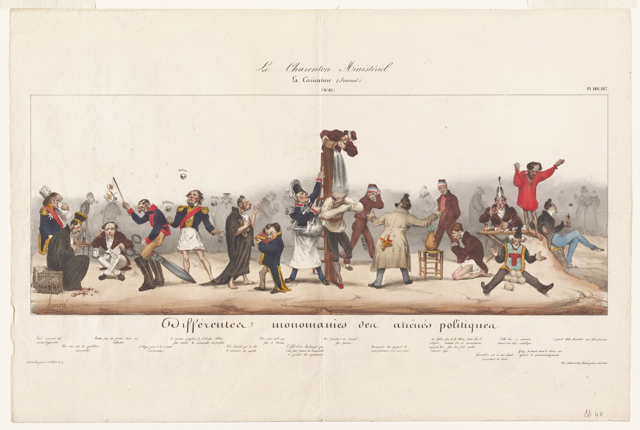 The Ministerial Charenton by Honoré Daumier