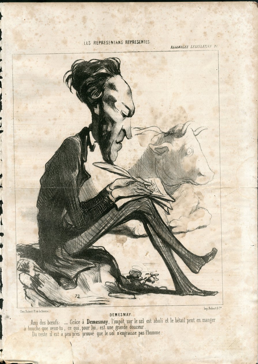Le Charivari by Honoré Daumier