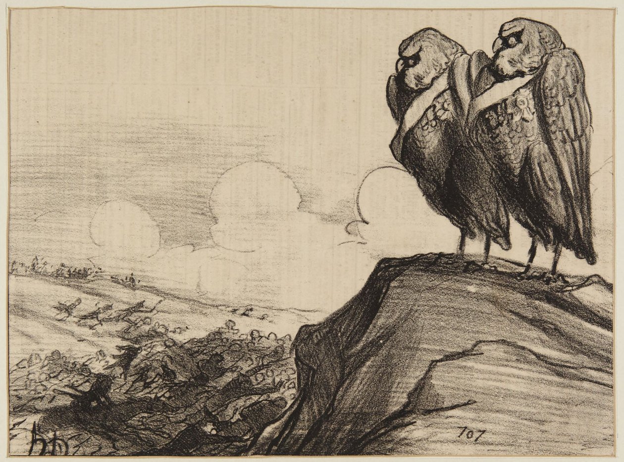 The Two Grand Dukes... by Honoré Daumier