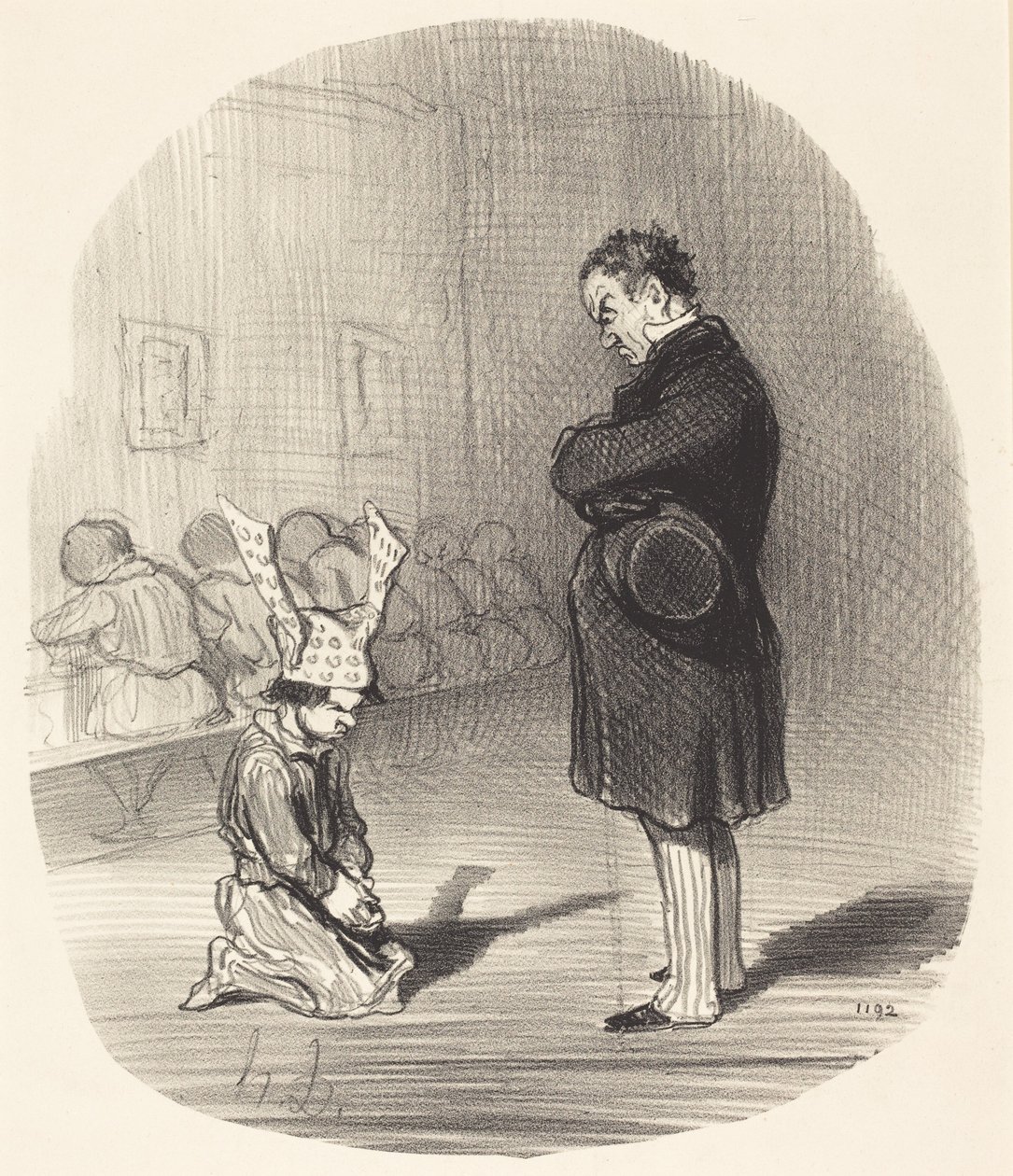 The Consequences of an Insurrection by Honoré Daumier
