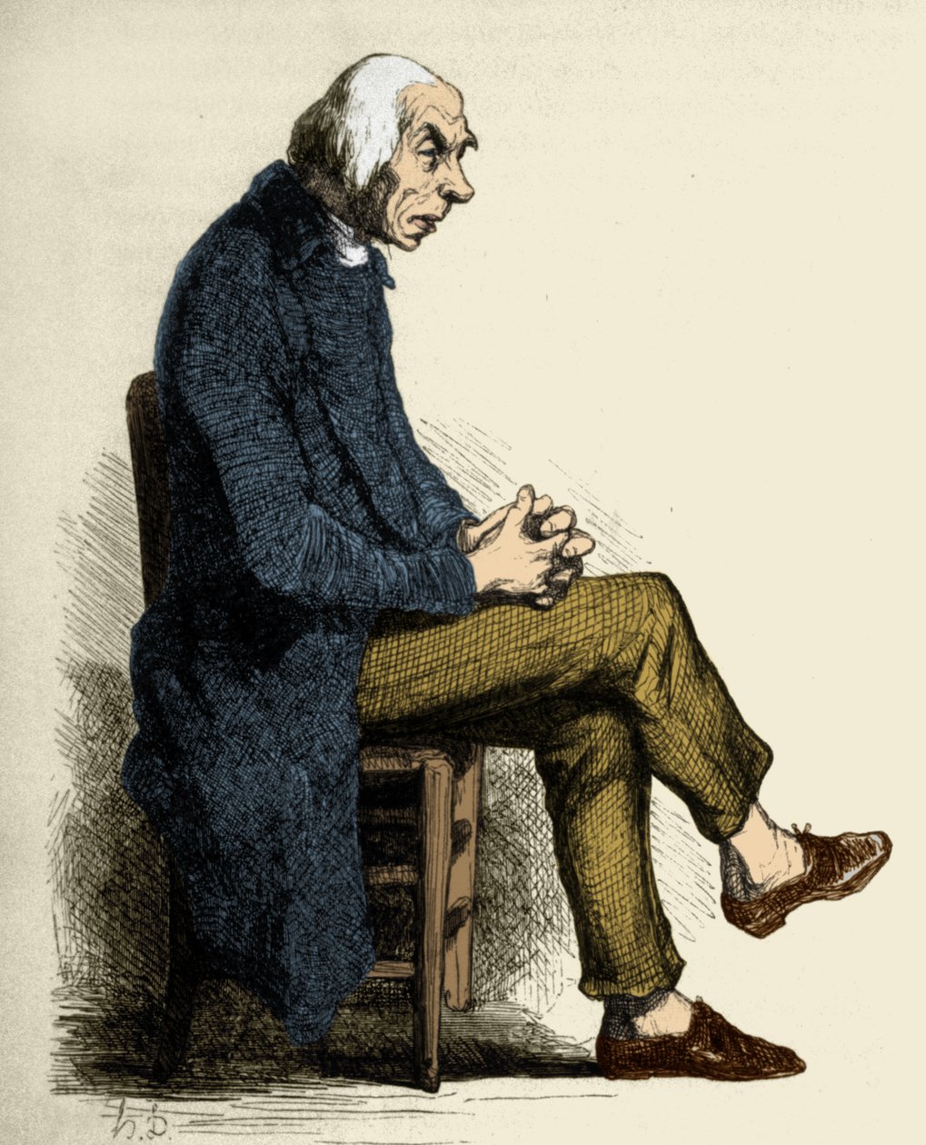 Pere Goriot by Honoré Daumier