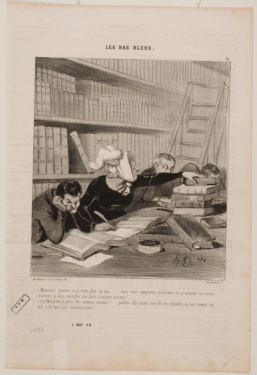 Sorry to Bother You, Sir... by Honoré Daumier