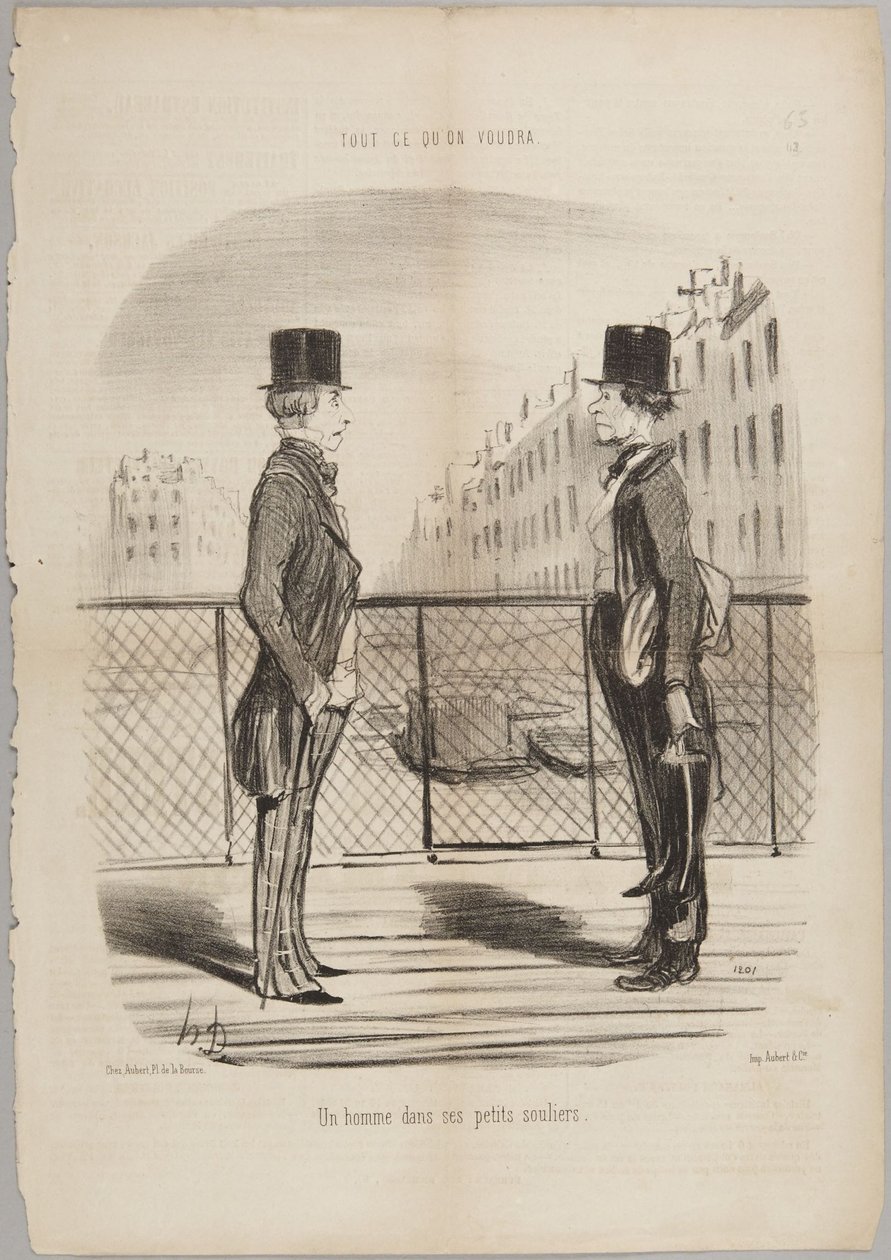 A Man in These Little Shoes, Number 63 from the Series "Tout ce qu