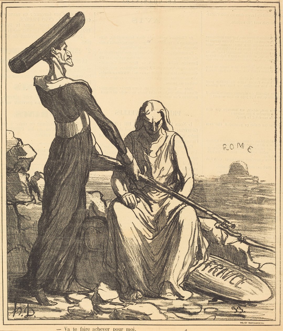Go Get Finished for Me by Honoré Daumier