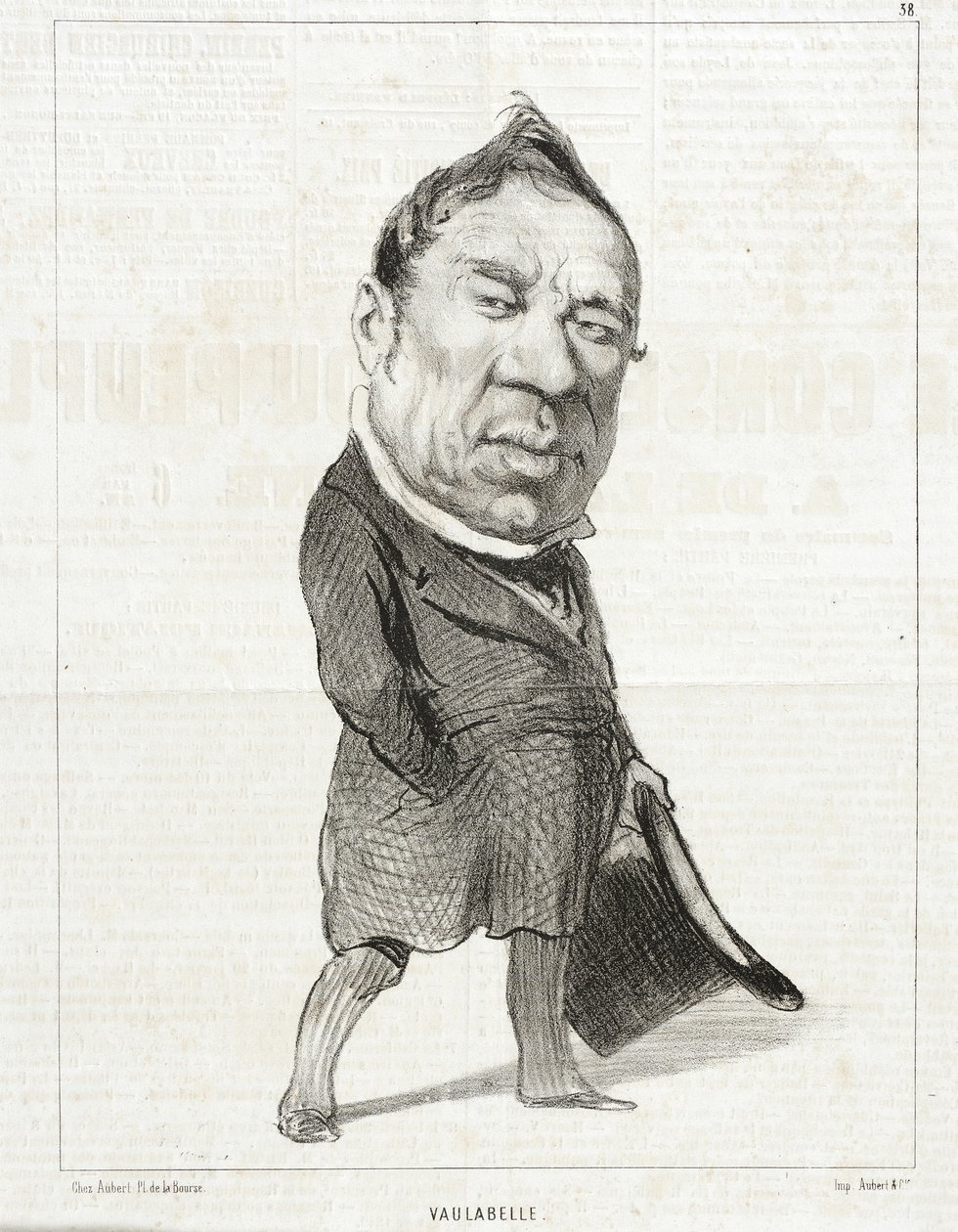 Vaulabelle by Honoré Daumier