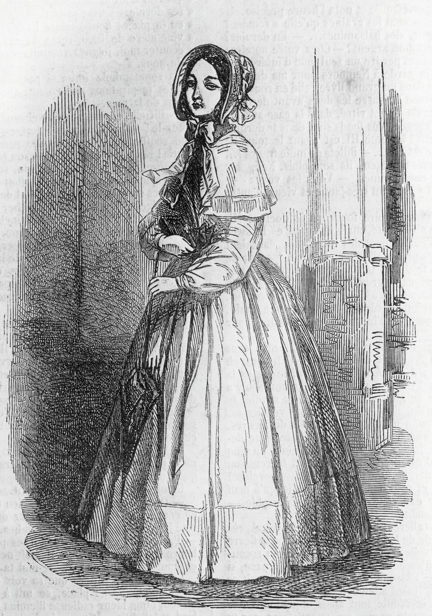 Julie Mercadet, illustration from Good Businessman by Honore de Balzac by Honore de Balzac