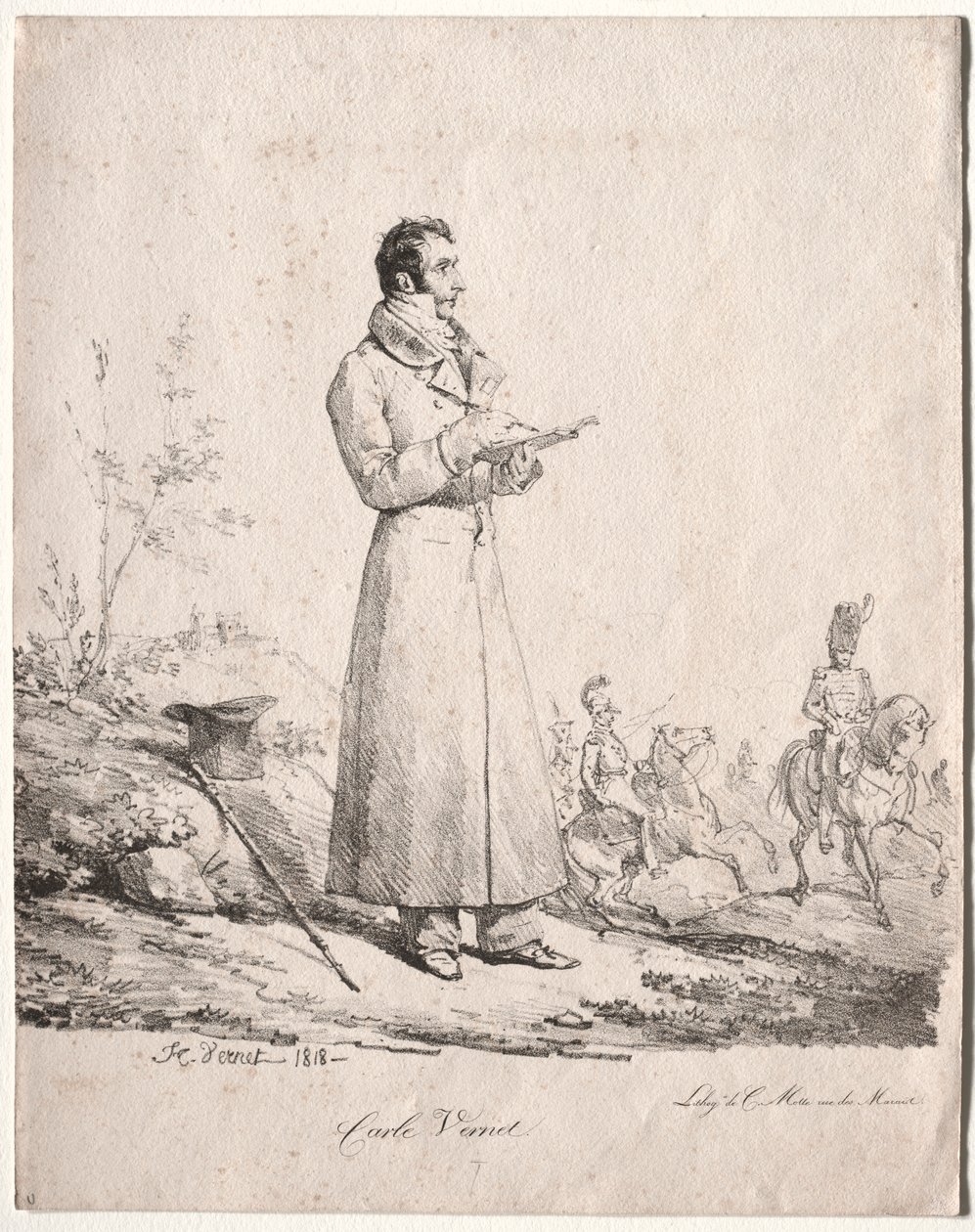 Antoine Charles Horace Vernet, Called Carle by Emile Jean Horace Vernet