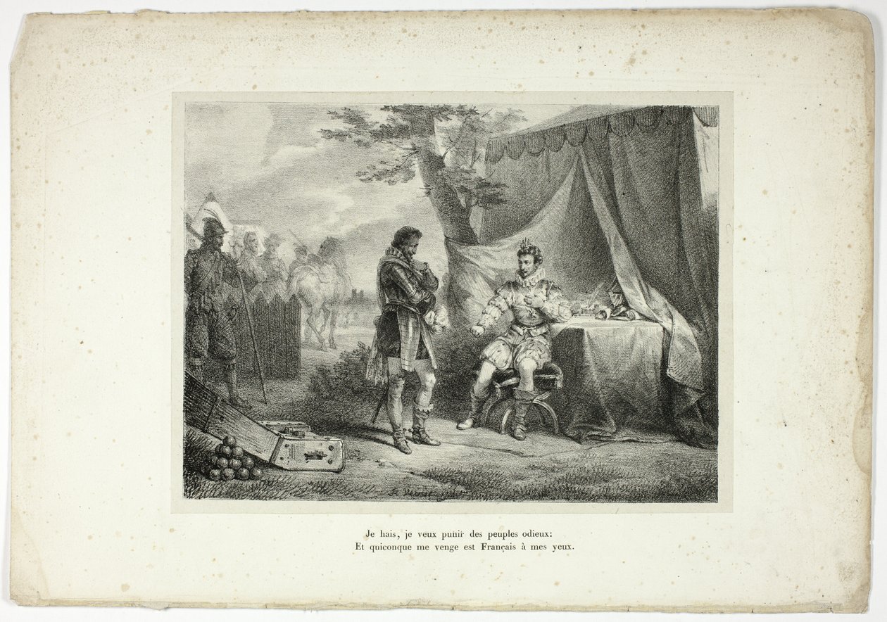 I Hate, I Want to Punish Odious Peoples... by Horace Vernet